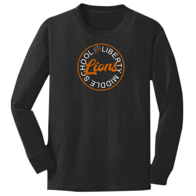 Youth Long Sleeve Core Cotton Tee 2 Thumbnail